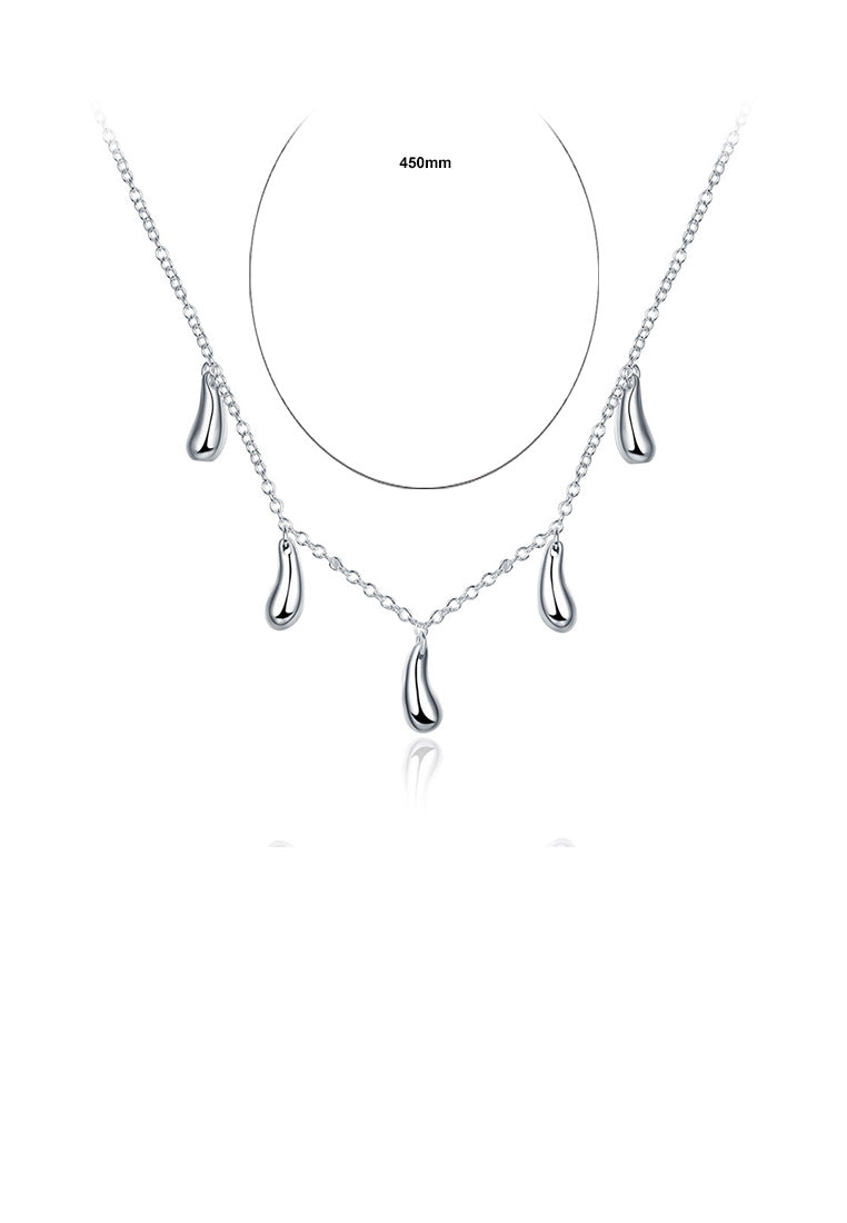 Fashion Simple Water Drop-shaped Necklace