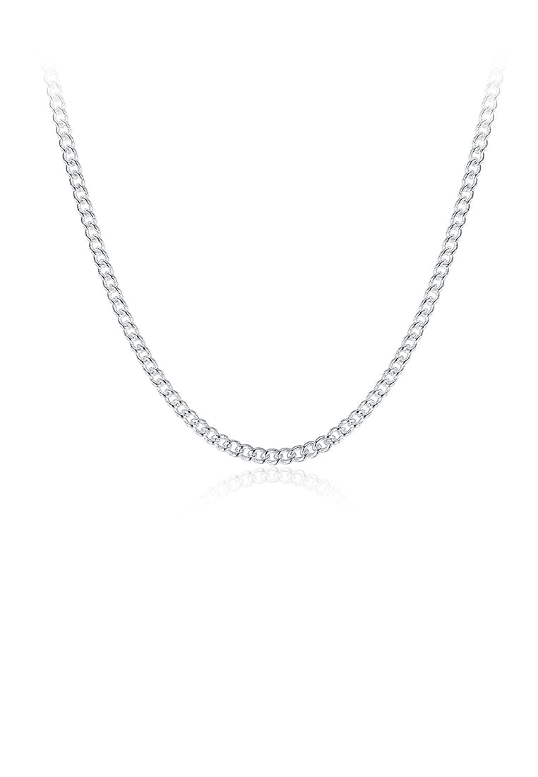 Fashion Simple 2MM Sideways Necklace 45cm