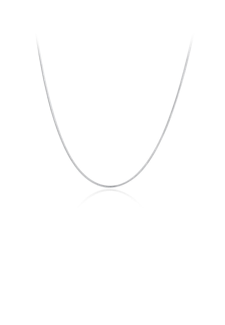 Fashion Simple 1MM Snake Necklace 45cm