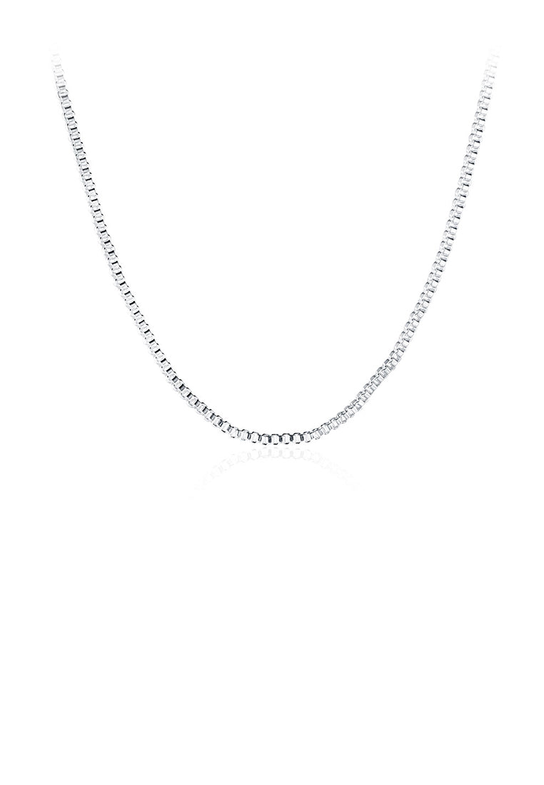 Fashion Simple 1MM Box Necklace 45cm