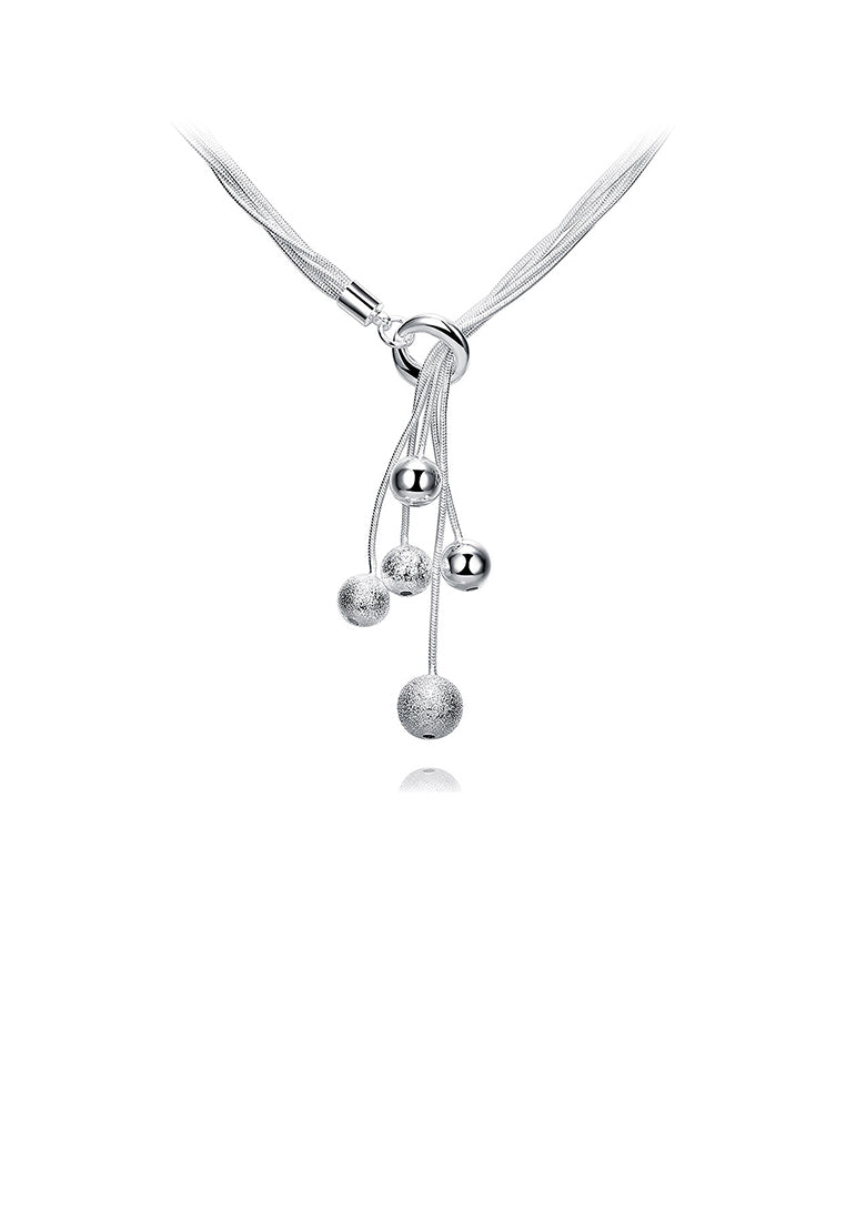 Simple Round Pendant Necklace