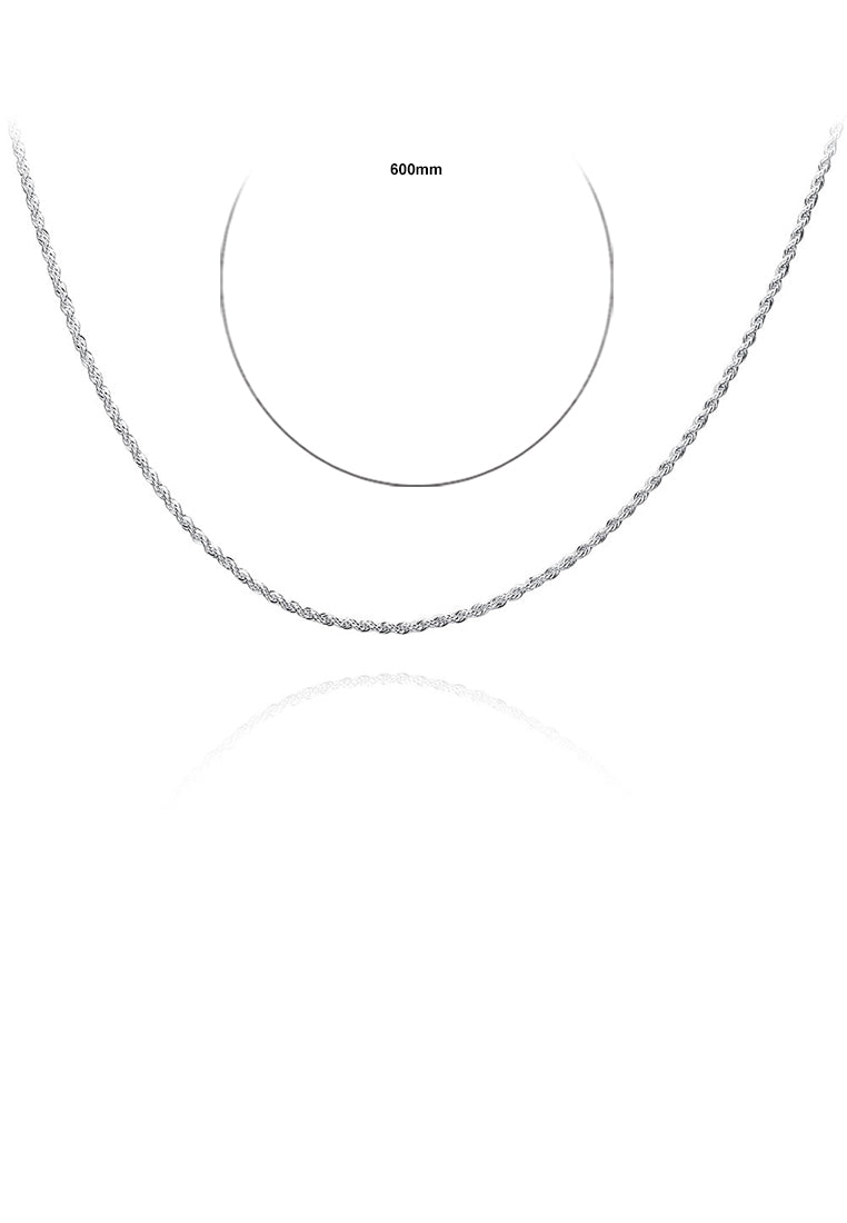 Fashion Geometric Twisted Rope Necklace