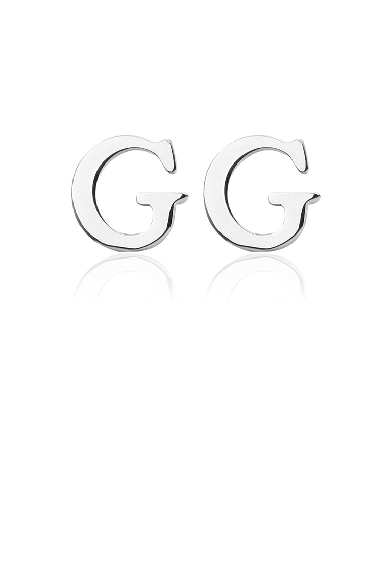 Simple and Fashion English Alphabet G Cufflinks