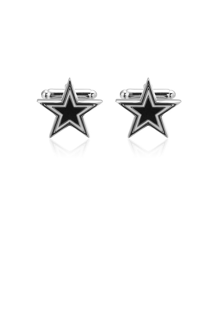 Fashion and Simple Star Cufflinks