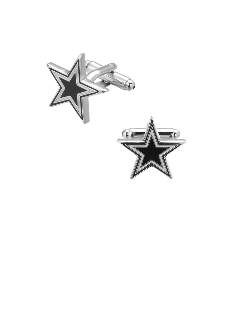 Fashion and Simple Star Cufflinks