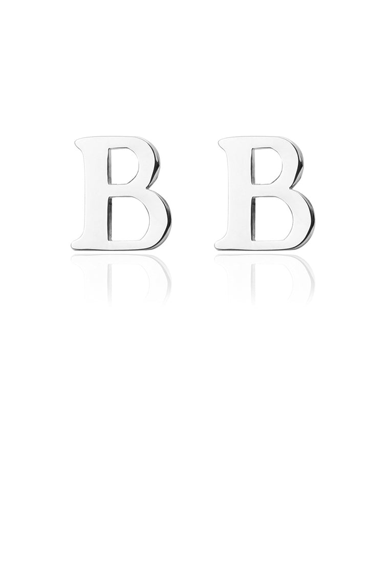 Simple and Fashion English Alphabet B Cufflinks