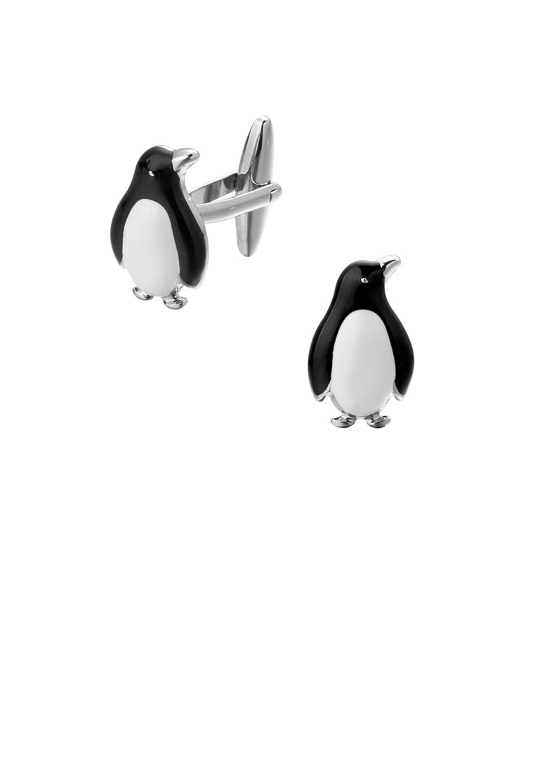 Simple and Cute Penguin Cufflinks