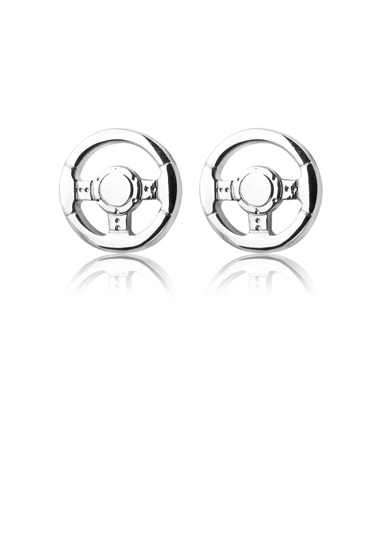 Simple and Creative Steering Wheel Cufflinks