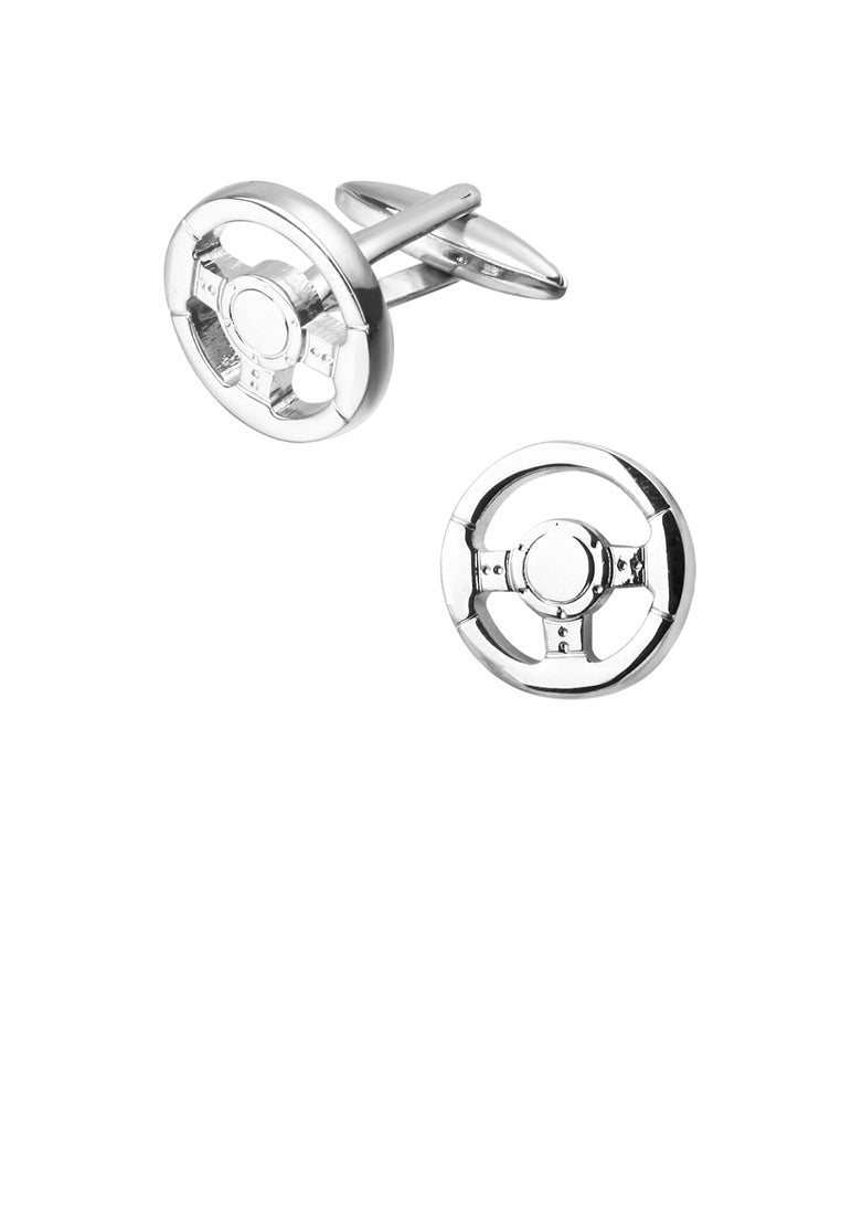 Simple and Creative Steering Wheel Cufflinks
