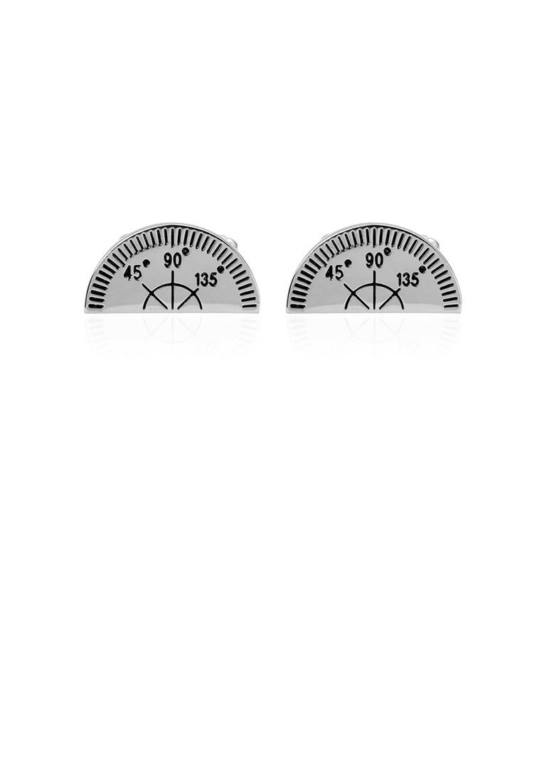 Fashion and Creative Protractor Cufflinks