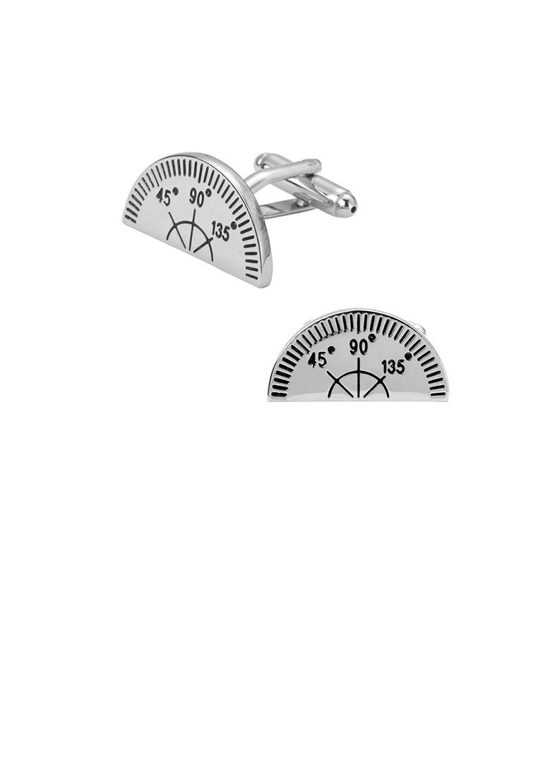 Fashion and Creative Protractor Cufflinks