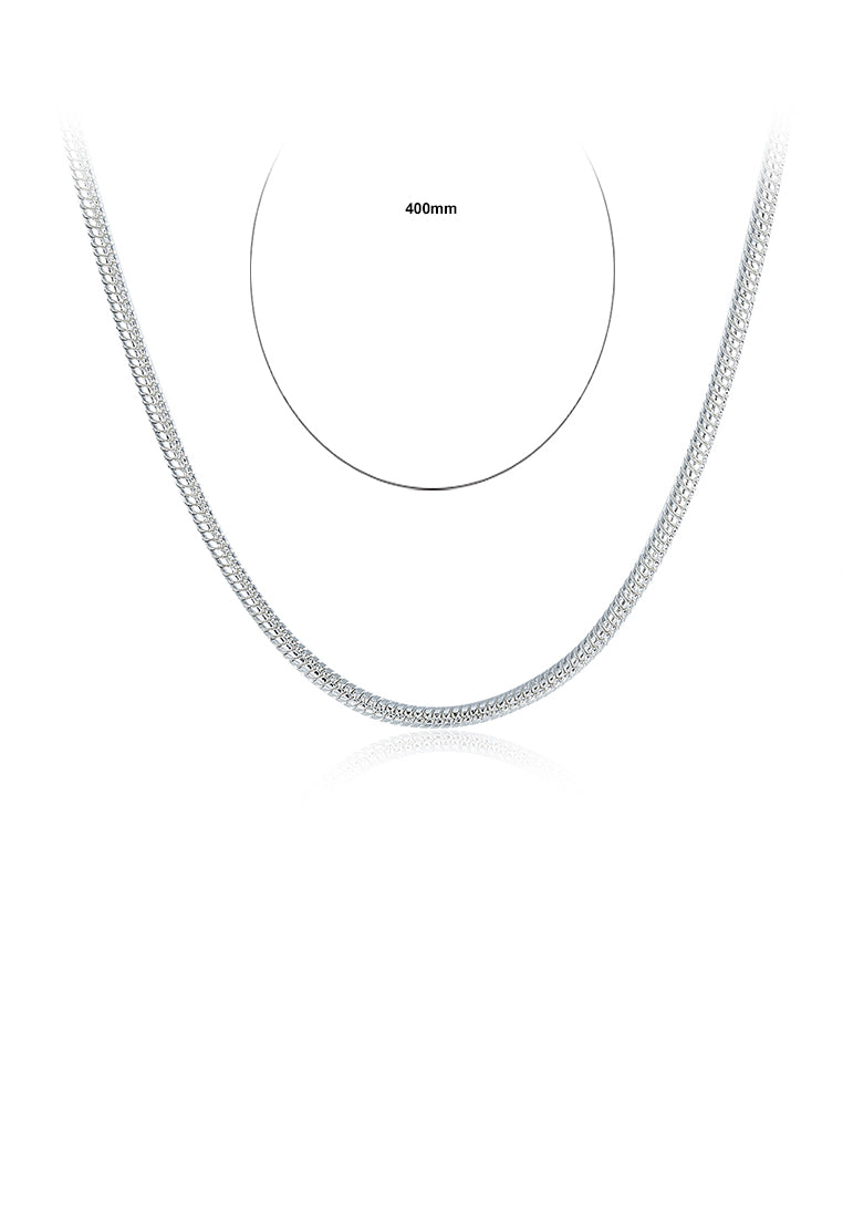 Fashion Simple 2MM Snake Necklace 40cm
