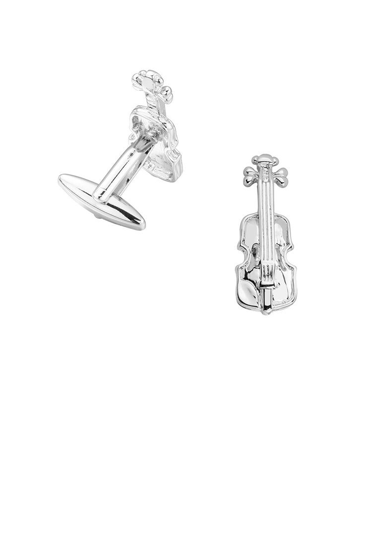 Simple Temperament Violin Cufflinks