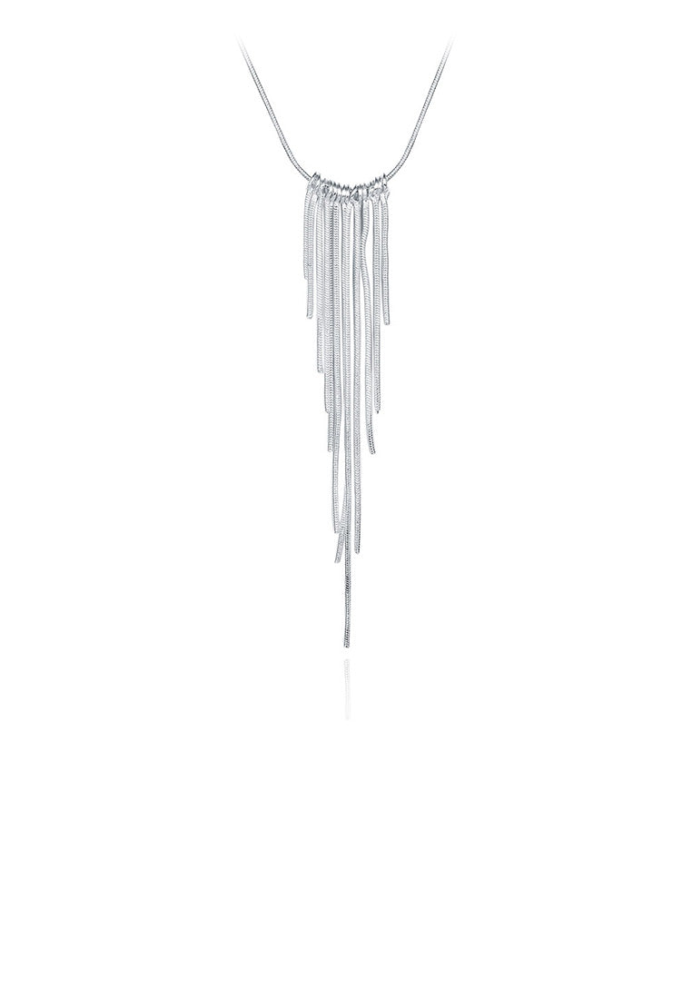 Simple and Fashion Geometric Tassel Necklace