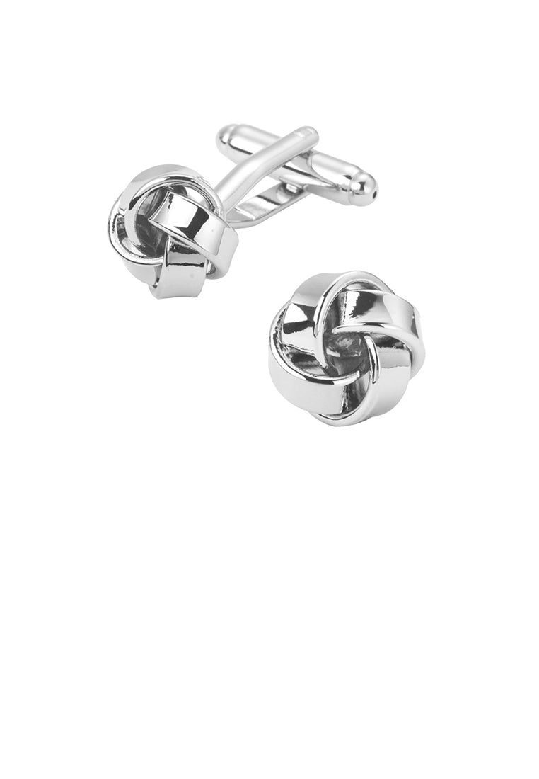 Fashion and Simple Twist Geometric Cufflinks