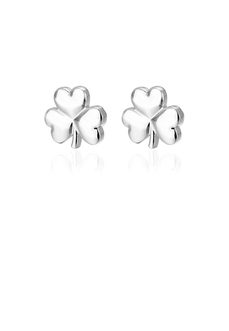 Simple and Fashion Three-leafed Clover Cufflinks