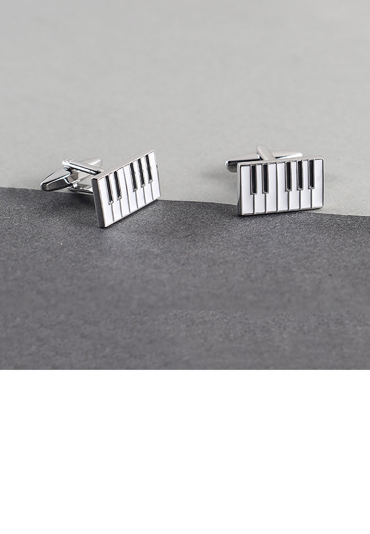Simple and Fashion Electronic Keyboard Cufflinks
