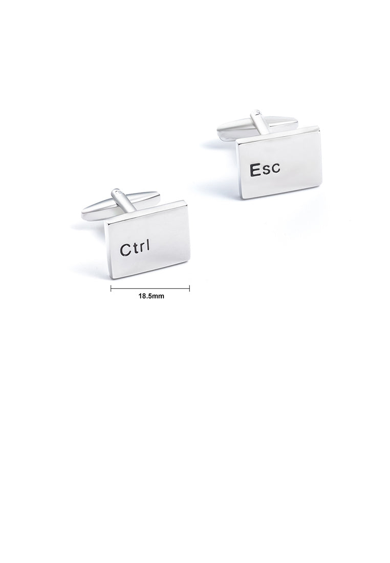 Fashion Personality Keyboard Character Cufflinks