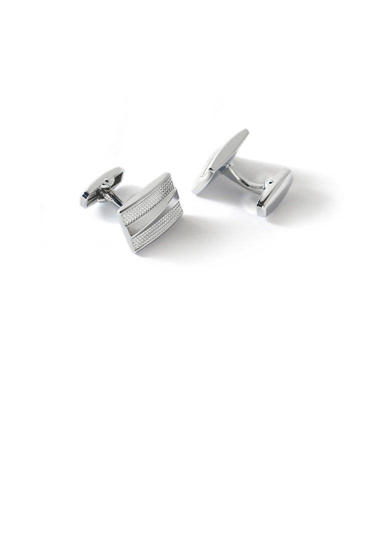 Fashion and Simple Geometric Rectangular Cufflinks