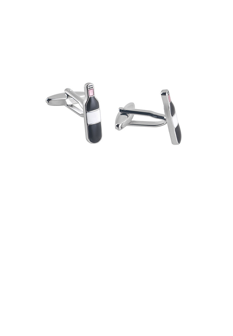 Fashion Temperament Wine Bottle Shape Cufflinks