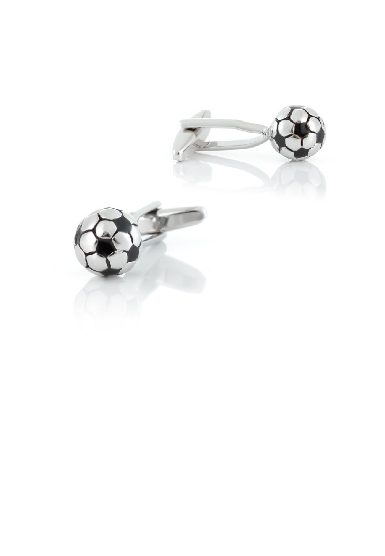 Fashion Creative Three-dimensional Football Shape Cufflinks