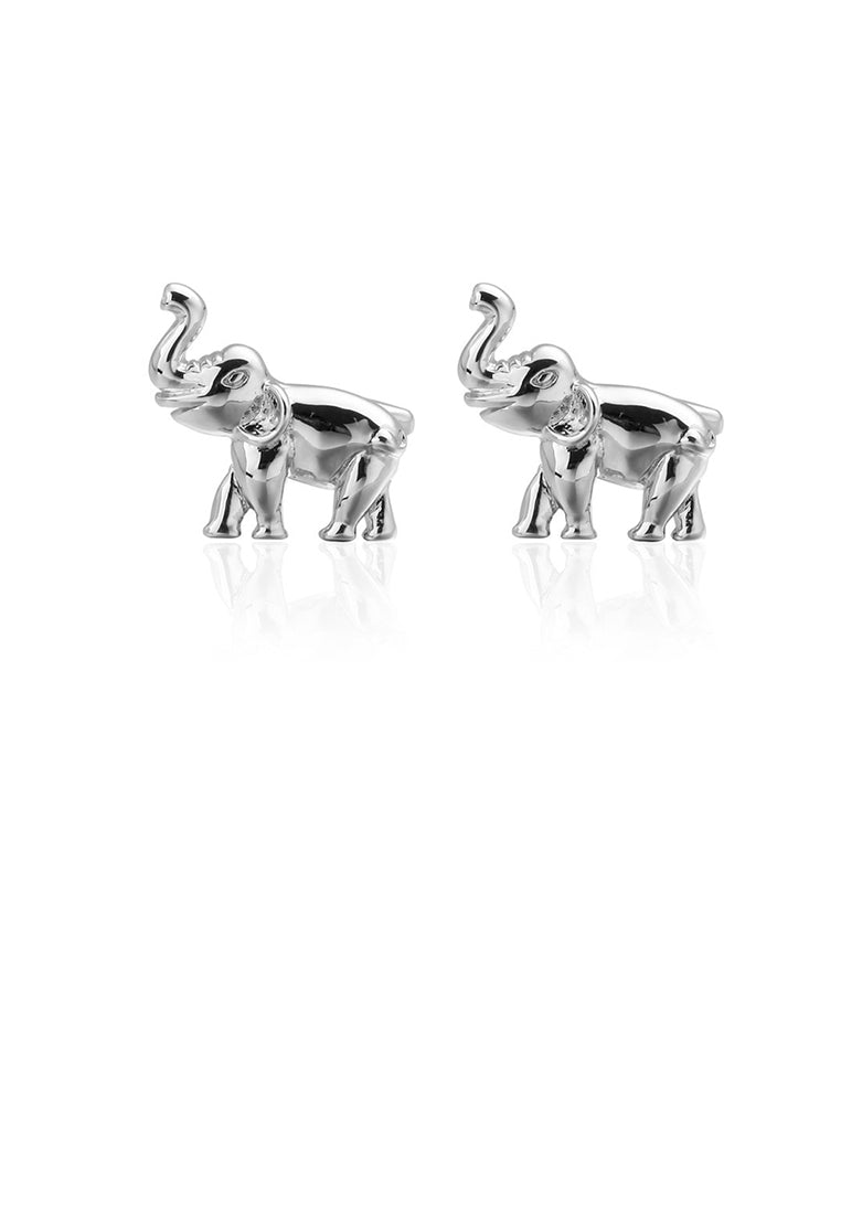 Simple and Cute Elephant Cufflinks