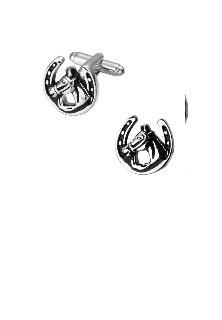 Fashion and Creative Horse Head Cufflinks