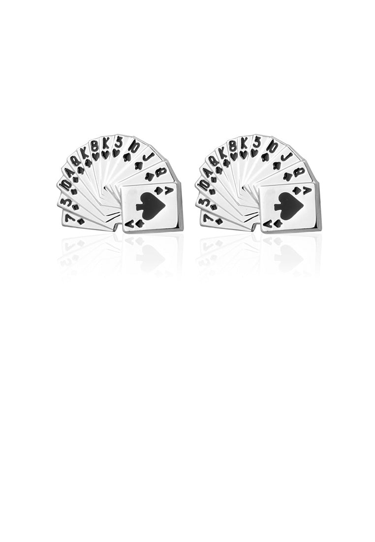 Fashion and Creative Playing Card Cufflinks