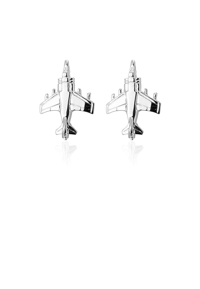 Fashion and Temperament Airplane Cufflinks