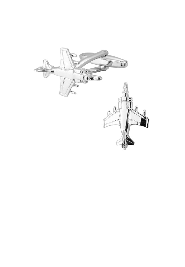 Fashion and Temperament Airplane Cufflinks