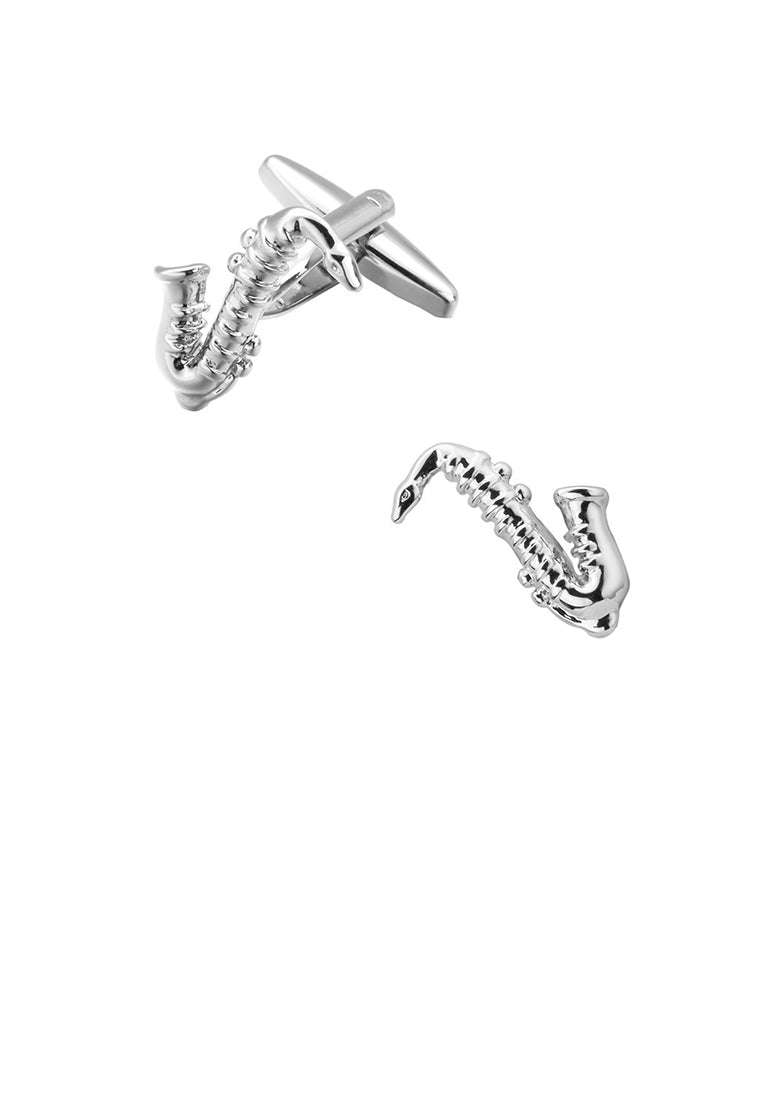 Fashion and Simple Saxophone Cufflinks