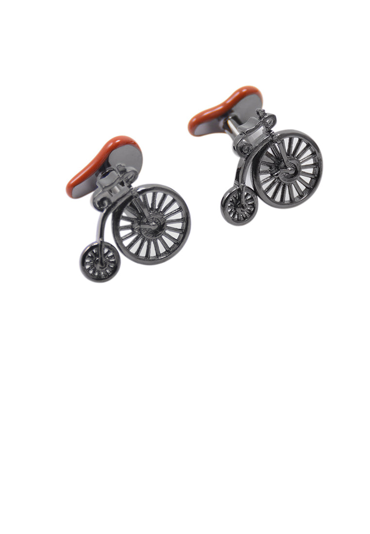Fashion Vintage Bicycle Cufflinks