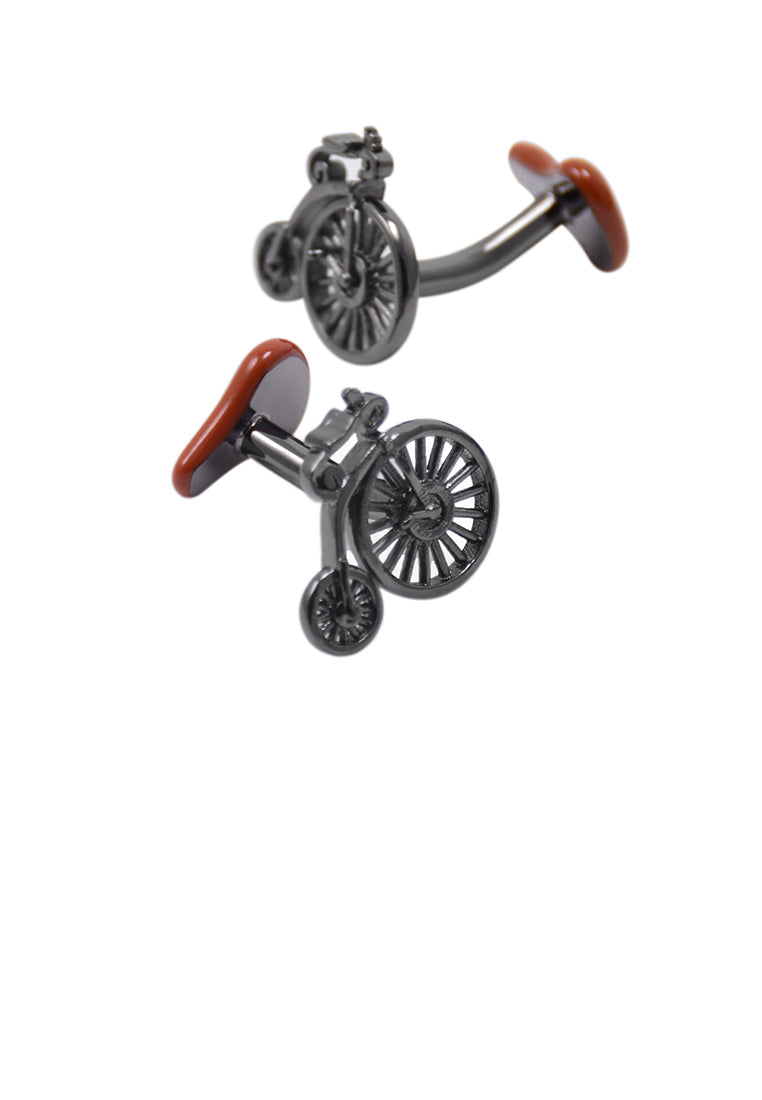 Fashion Vintage Bicycle Cufflinks