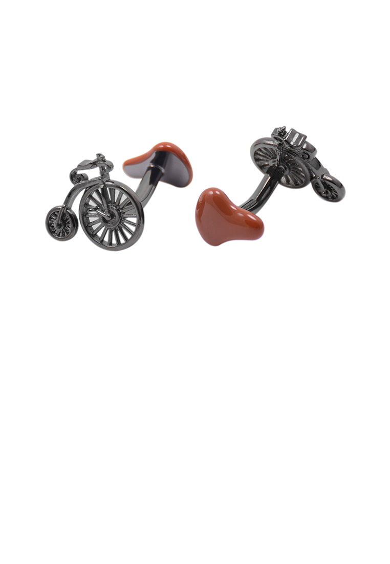 Fashion Vintage Bicycle Cufflinks