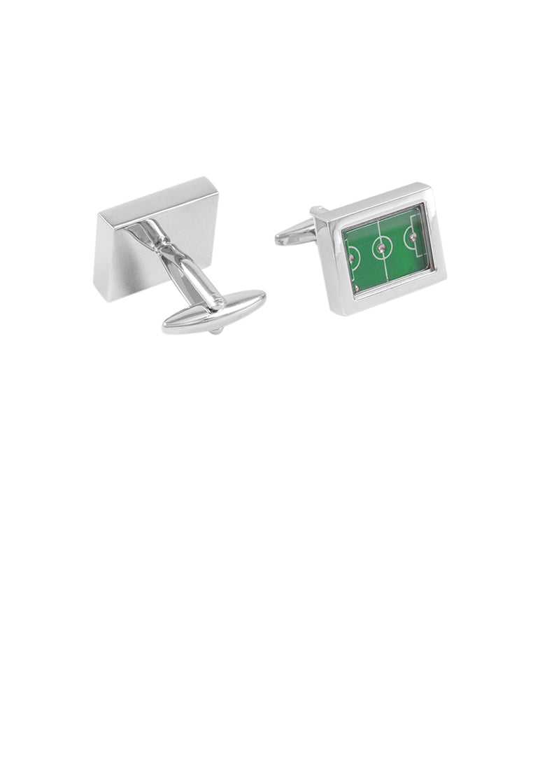 Fashion Creative Football Field Cufflinks