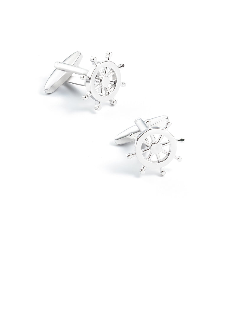 Simple and Personalized Rudder Cufflinks