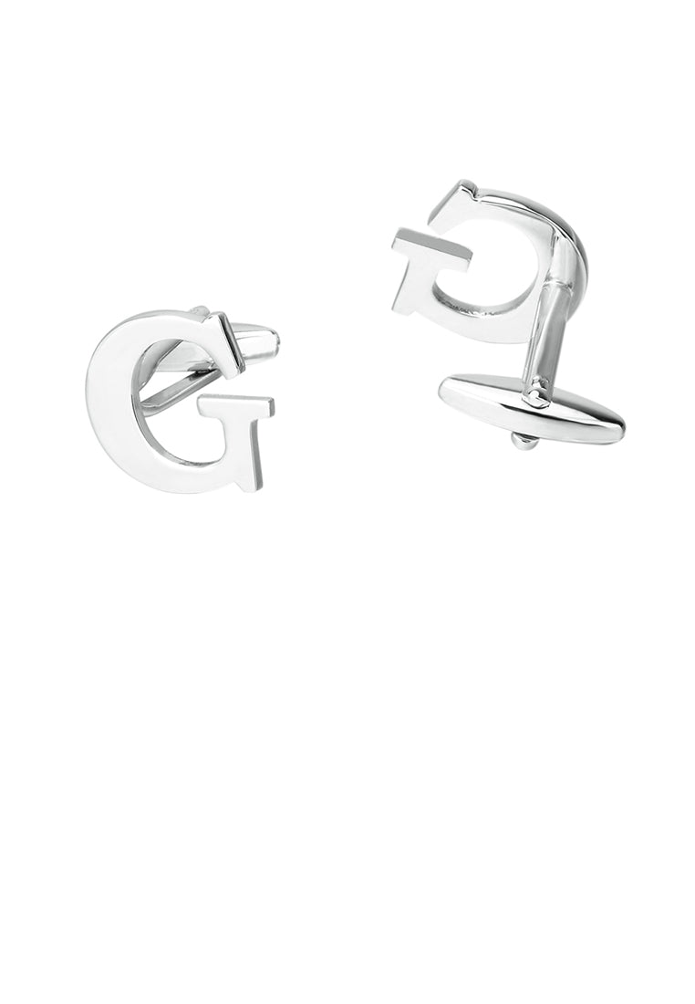 Simple Personality English Alphabet G Cufflinks