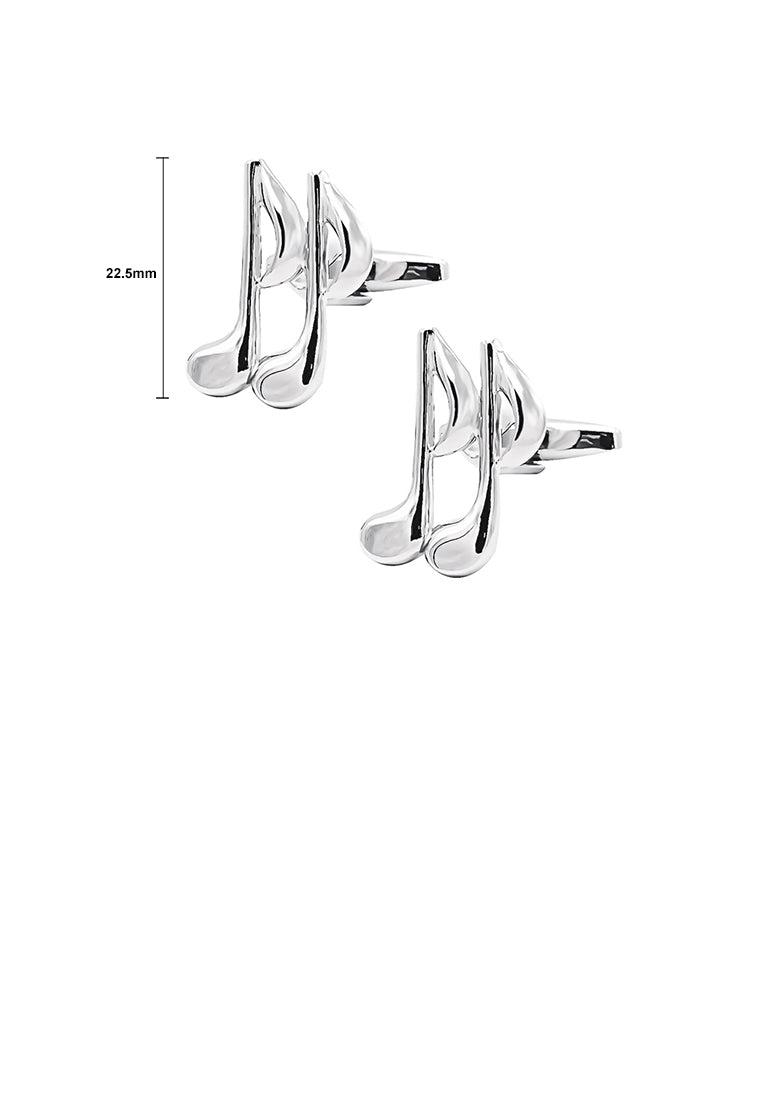 Fashion Personality Music Note Cufflinks