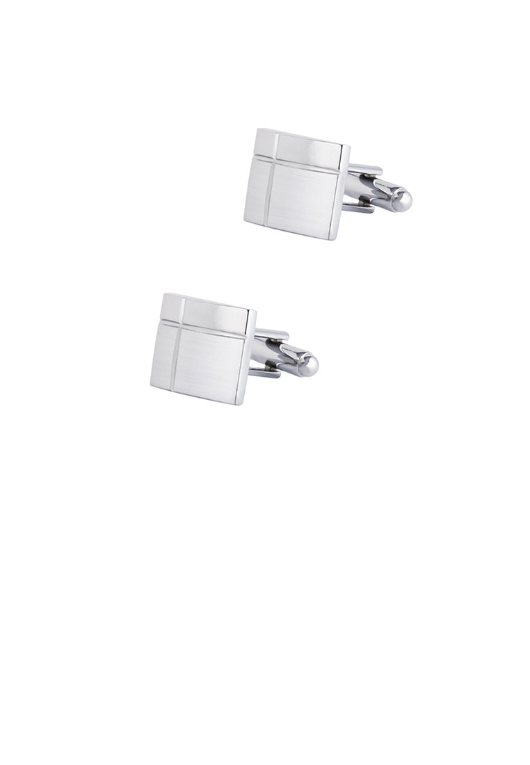 Fashion Simple Geometric Square Cufflinks