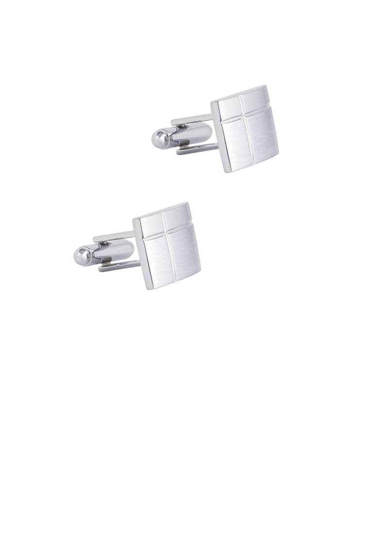 Fashion Simple Geometric Square Cufflinks