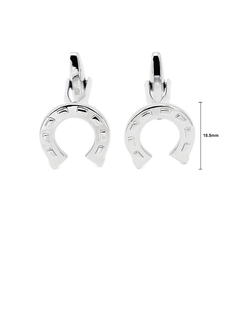 Fashion Simple Horseshoe Cufflinks