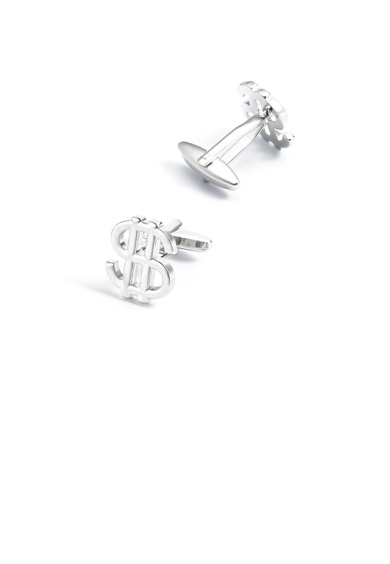 Simple Personality Dollar Sign Cufflinks