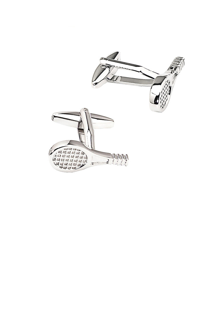 Simple Fashion Tennis Racket Cufflinks