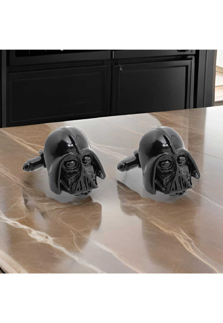 Fashion Personality Black Warrior Cufflinks