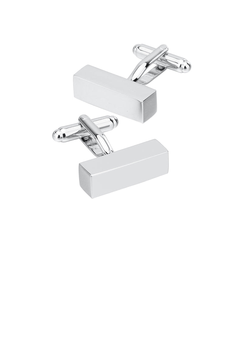 Fashion Simple Geometric Rectangular Cufflinks