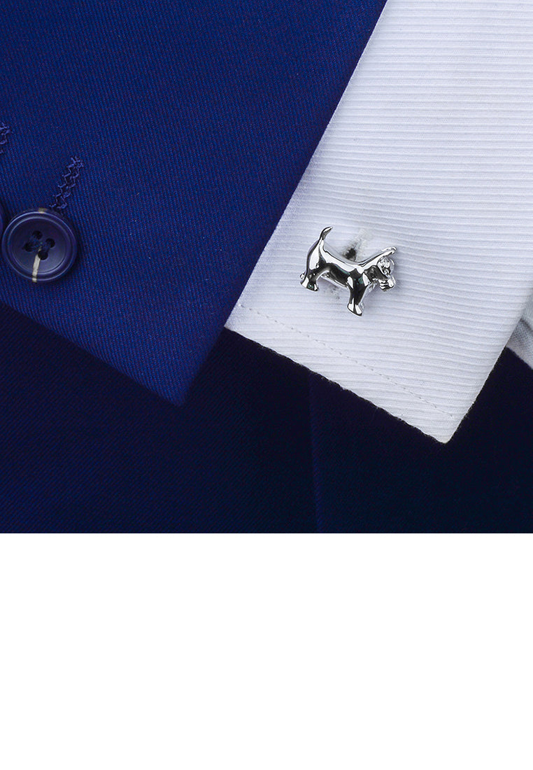 Fashion Personality Puppy and House Shirt Cufflinks
