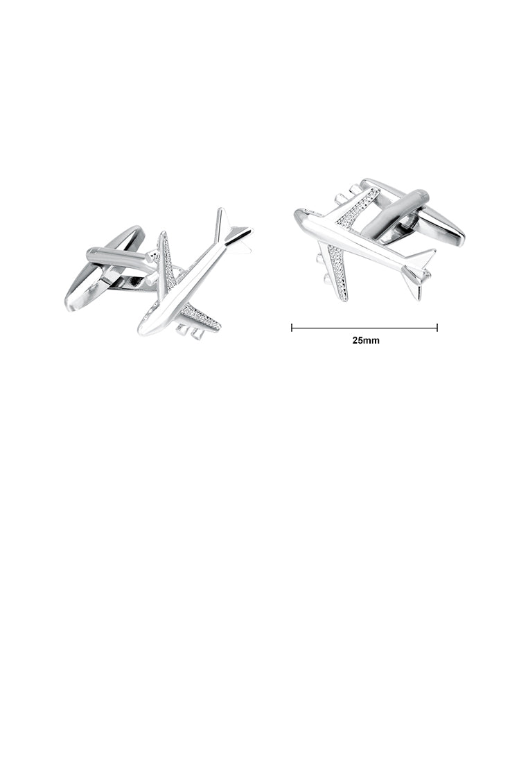 Fashionable Personality Aircraft Cufflinks