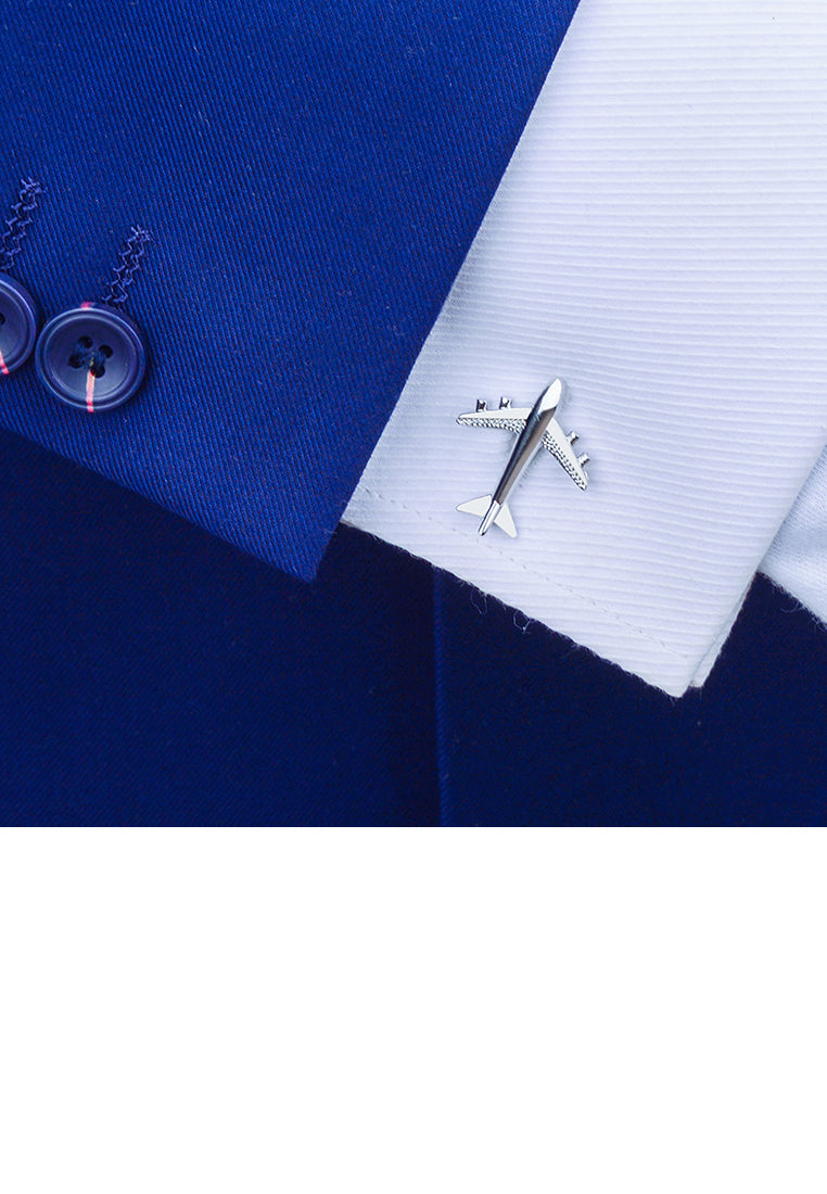 Fashionable Personality Aircraft Cufflinks