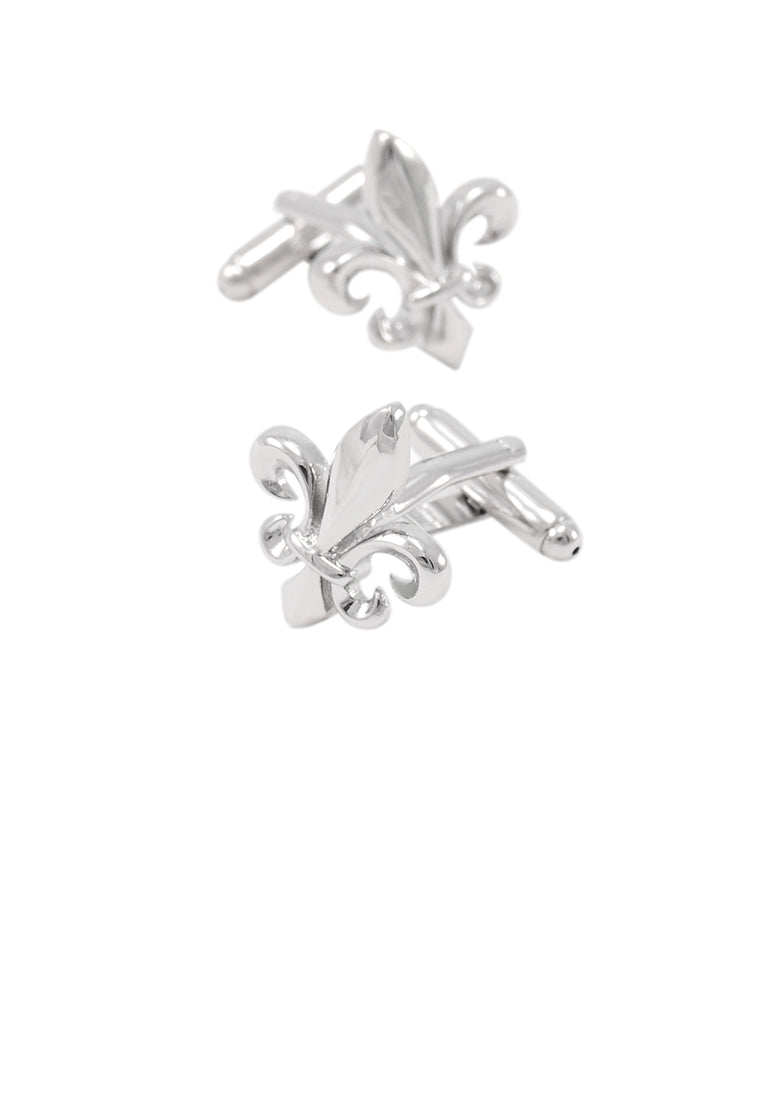 Fashionable High-end Royal Lily Cufflinks