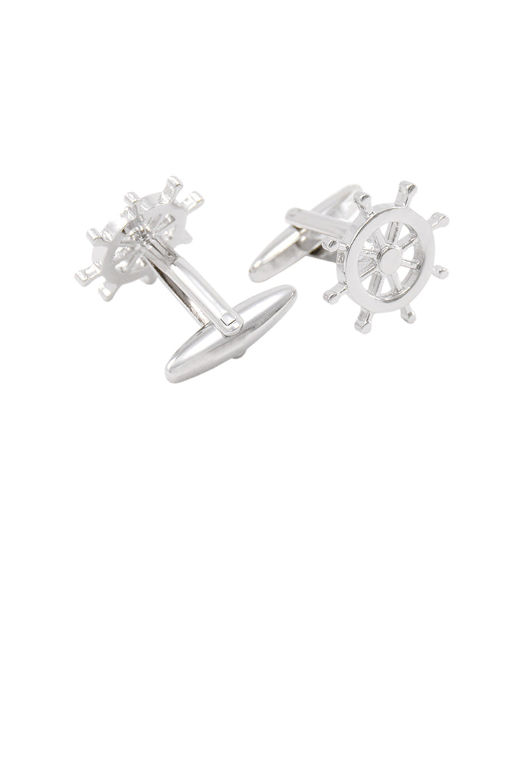 Fashion High-end Personality Rudder Shirt Cufflinks